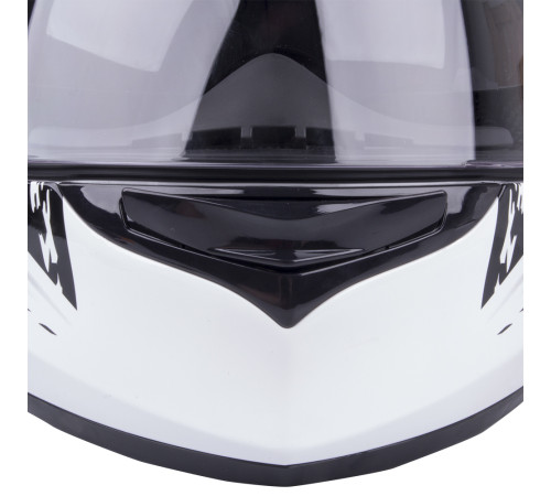 Mотоциклетний шолом W-TEC V122 - чорно-білий / XS (53-54) Mотоциклетний шолом W-TEC V122 - чорно-білий / XS (53-54)