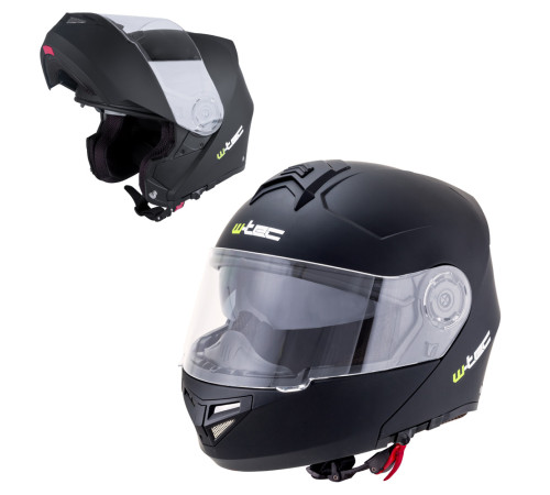 Мотоциклетний шолом W-TEC Vexamo - матовий чорний / XL (61-62) Мотоциклетний шолом W-TEC Vexamo - матовий чорний / XL (61-62)