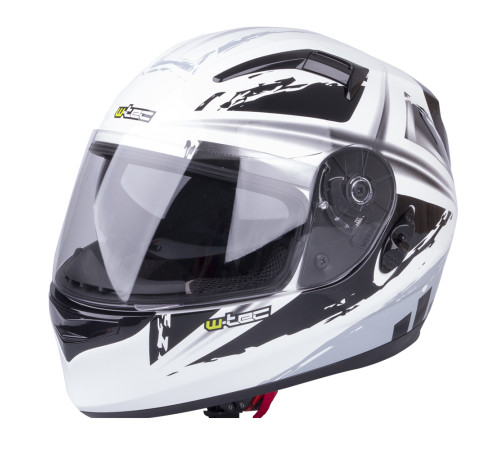 Mотоциклетний шолом W-TEC V122 - чорно-білий / L (59-60) Mотоциклетний шолом W-TEC V122 - чорно-білий / L (59-60)
