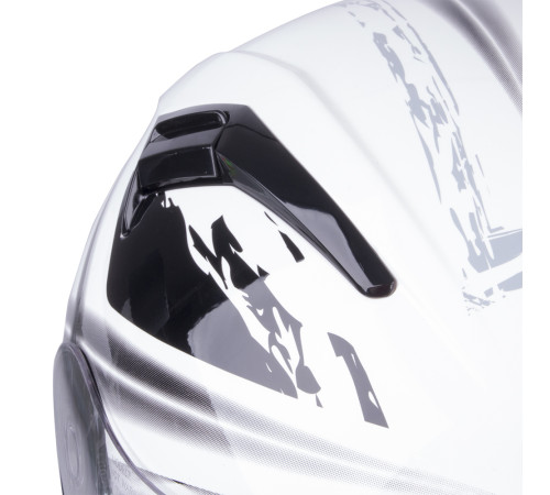 Mотоциклетний шолом W-TEC V122 - чорно-білий / L (59-60) Mотоциклетний шолом W-TEC V122 - чорно-білий / L (59-60)