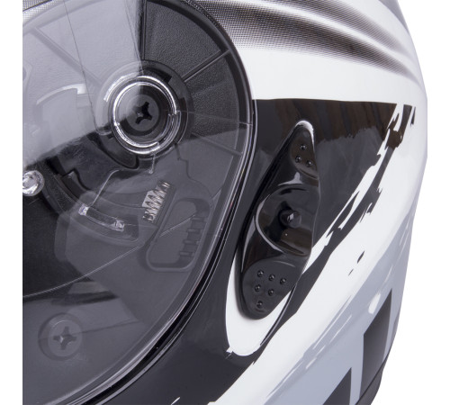 Mотоциклетний шолом W-TEC V122 - чорно-білий / XL (61-62) Mотоциклетний шолом W-TEC V122 - чорно-білий / XL (61-62)