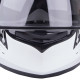 Mотоциклетний шолом W-TEC V122 - чорно-білий / XL (61-62)