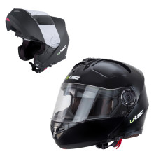 Мотоциклетний шолом W-TEC Vexamo - чорний / XS (53-54)