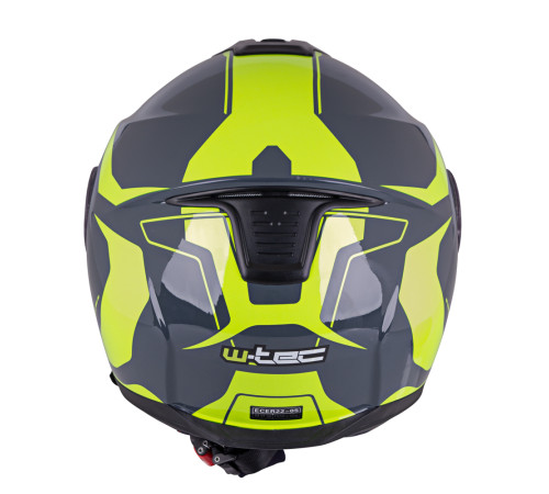 Перекидний мотоциклетний шолом W-TEC FS-907 P/J - Сіро-флуо-жовтий/XXL (63-64) Перекидний мотоциклетний шолом W-TEC FS-907 P/J - Сіро-флуо-жовтий/XXL (63-64)