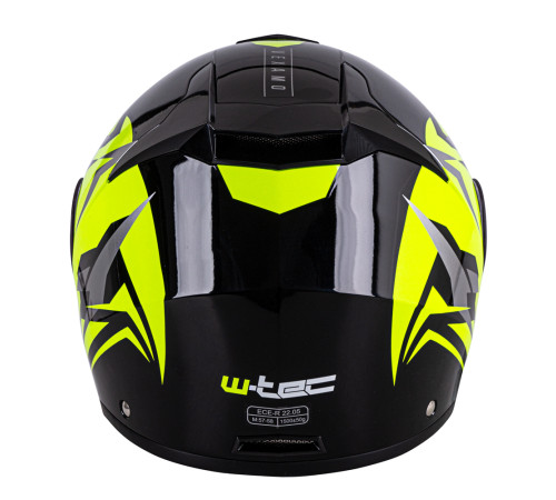 Перекидний мотоциклетний шолом W-TEC Vexamo PR Black Graphic - чорно-жовтий/М (57-58) Перекидний мотоциклетний шолом W-TEC Vexamo PR Black Graphic - чорно-жовтий/М (57-58)