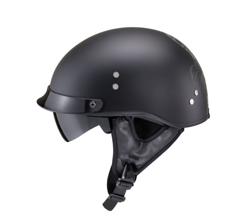 Мотошолом W-TEC чорний Heart Rednut M (57-58) Мотошолом W-TEC чорний Heart Rednut M (57-58)