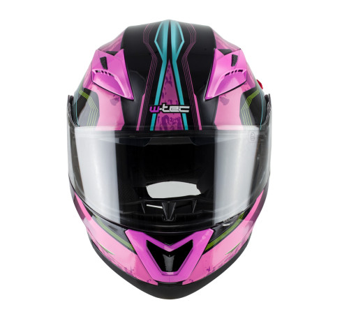 Мотоциклетний шолом W-TEC YM-925 Magenta - рожево-чорний / М (57-58) Мотоциклетний шолом W-TEC YM-925 Magenta - рожево-чорний / М (57-58)