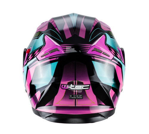 Мотоциклетний шолом W-TEC YM-925 Magenta - рожево-чорний / М (57-58) Мотоциклетний шолом W-TEC YM-925 Magenta - рожево-чорний / М (57-58)