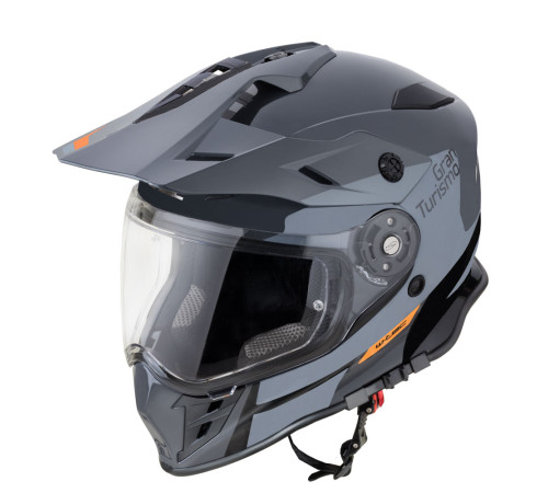 Мотоциклетний шолом W-TEC V331 PR графічний сірий S(55-56) Мотоциклетний шолом W-TEC V331 PR графічний сірий S(55-56)