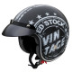 Мотоциклетний шолом W-TEC Café Racer чорний S(55-56)