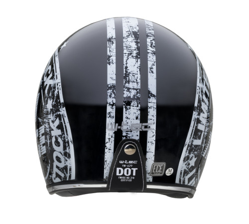 Мотоциклетний шолом W-TEC Café Racer чорний S(55-56) Мотоциклетний шолом W-TEC Café Racer чорний S(55-56)