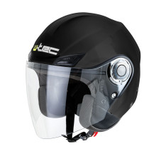 Мотоциклетний шолом W-TEC Nankko - чорний блиск / XXL (63-64)