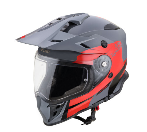 Мотоциклетний шолом W-TEC V331 PR графічний червоно-сірий M (57-58) Мотоциклетний шолом W-TEC V331 PR графічний червоно-сірий M (57-58)
