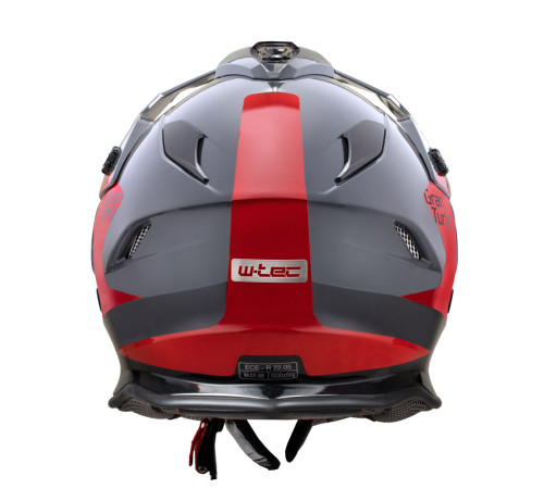 Мотоциклетний шолом W-TEC V331 PR графічний червоно-сірий M (57-58) Мотоциклетний шолом W-TEC V331 PR графічний червоно-сірий M (57-58)
