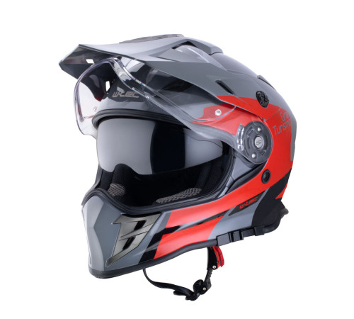 Мотоциклетний шолом W-TEC V331 PR графічний червоно-сірий M (57-58) Мотоциклетний шолом W-TEC V331 PR графічний червоно-сірий M (57-58)