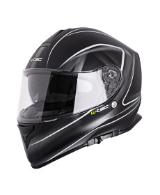 Мотоциклетний шолом W-TEC V127 - чорний / L (59-60)