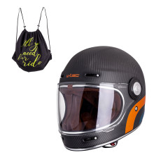 Мотоциклетний шолом W-TEC Matt Carbon - L (59-60)