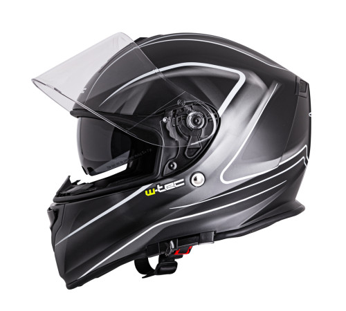 Мотоциклетний шолом W-TEC V127 - чорний / S (55-56) Мотоциклетний шолом W-TEC V127 - чорний / S (55-56)