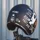 Мотоциклетний шолом W-TEC Café Racer чорний M (57-58)