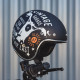 Мотоциклетний шолом W-TEC Café Racer чорний M (57-58)