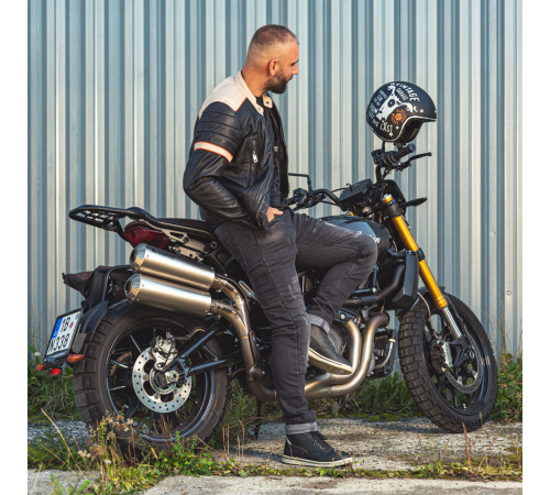 Мотоциклетний шолом W-TEC Café Racer чорний L(59-60) Мотоциклетний шолом W-TEC Café Racer чорний L(59-60)