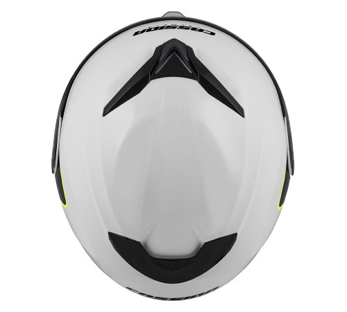 Мотоциклетний шолом Cassida Compress 2.0 Refraction білий XXL (63-64) Мотоциклетний шолом Cassida Compress 2.0 Refraction білий XXL (63-64)