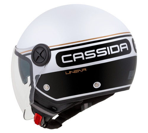 Мотошолом Cassida Handy Plus Linear Pearl білий/чорний/золотий XL (60) Мотошолом Cassida Handy Plus Linear Pearl білий/чорний/золотий XL (60)