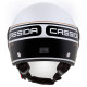 Мотошолом Cassida Handy Plus Linear Pearl білий/чорний/золотий XL (60)