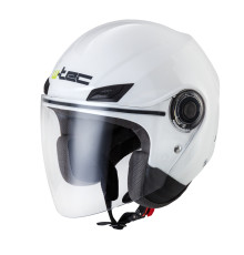 Мотоциклетний шолом W-TEC Nankko - білий / М (57-58)