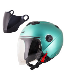  Мотоциклетний шолом W-TEC Yucato - зелений / L (59-60)