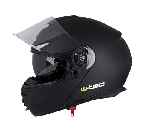 Перекидний мотоциклетний шолом W-TEC FS-907 P/J - Чорний матовий/XS Перекидний мотоциклетний шолом W-TEC FS-907 P/J - Чорний матовий/XS