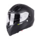 Мотоциклетний шолом W-TEC Vintegra Solid - Матовий чорний / М (57-58)