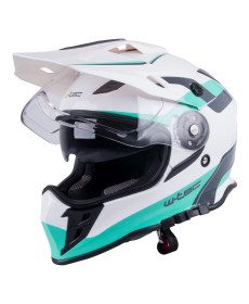 Мотоциклетний шолом W-TEC V331 - білий / XS (53-54)