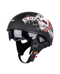 Мотоциклетний шолом W-TEC V535 Black Heart - XS (53-54)