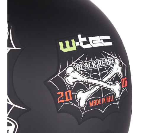 Мотоциклетний шолом W-TEC V535 Black Heart - XS (53-54) Мотоциклетний шолом W-TEC V535 Black Heart - XS (53-54)