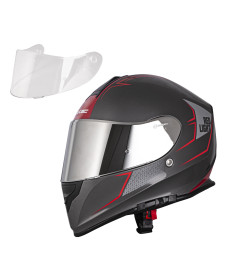 Мотоциклетний шолом W-TEC V127 червоний Light L(59-60)