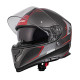 Мотоциклетний шолом W-TEC V127 червоний Light L(59-60)