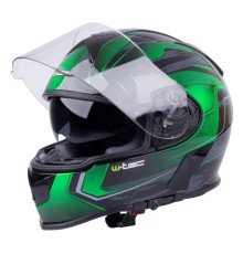 Мотоциклетний шолом W-TEC V126 - зелений / XL (61-62)