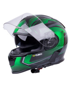 Мотоциклетний шолом W-TEC V126 - зелений / XL (61-62)