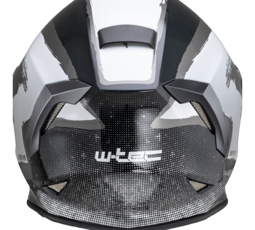 Мотоциклетний шолом W-TEC Integra Graphic - чорно-білий / XL (61-62) Мотоциклетний шолом W-TEC Integra Graphic - чорно-білий / XL (61-62)