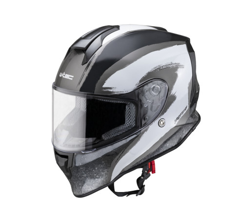 Мотоциклетний шолом W-TEC Integra Graphic - чорно-білий / L (59-60) Мотоциклетний шолом W-TEC Integra Graphic - чорно-білий / L (59-60)