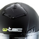 Мотоциклетний шолом W-TEC NK-850 - матовий чорний / XXL (63-64)