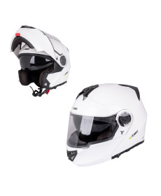 Мотоциклетний шолом W-TEC Vexamo - білий / М (57-58)