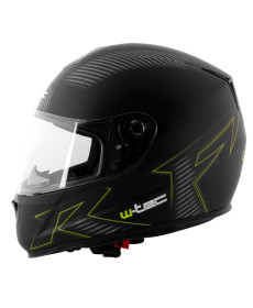  Мотоциклетний шолом W-TEC V159 model 2019 - розмір M(57-58) / чорно-зелений