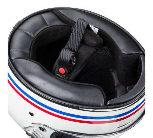 Мотоциклетний шолом W-TEC Cruder Delacro - розмір XXL(63-64)/білий Мотоциклетний шолом W-TEC Cruder Delacro - розмір XXL(63-64)/білий
