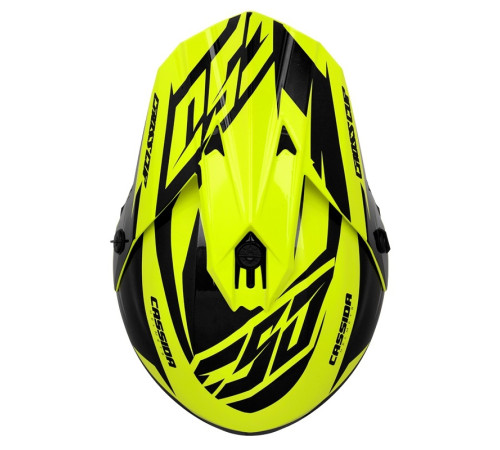 Шолом для мотокросу Cassida Cross Cup Two жовтий L(59-60) Шолом для мотокросу Cassida Cross Cup Two жовтий L(59-60)