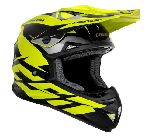 Шолом для мотокросу Cassida Cross Cup Two жовтий XXL (63-64) Шолом для мотокросу Cassida Cross Cup Two жовтий XXL (63-64)