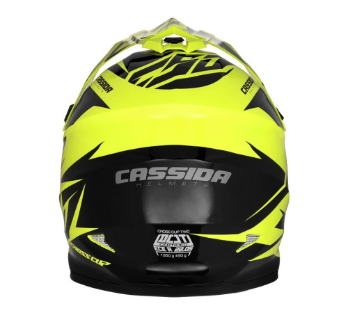 Шолом для мотокросу Cassida Cross Cup Two жовтий XXL (63-64) Шолом для мотокросу Cassida Cross Cup Two жовтий XXL (63-64)