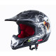 Молодіжний мотоциклетний шолом W-TEC V310 enduro - розмір M (51-52) / чорний орел