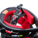 Молодіжний мотоциклетний шолом W-TEC V310 enduro - розмір S (49/50) / чорний череп